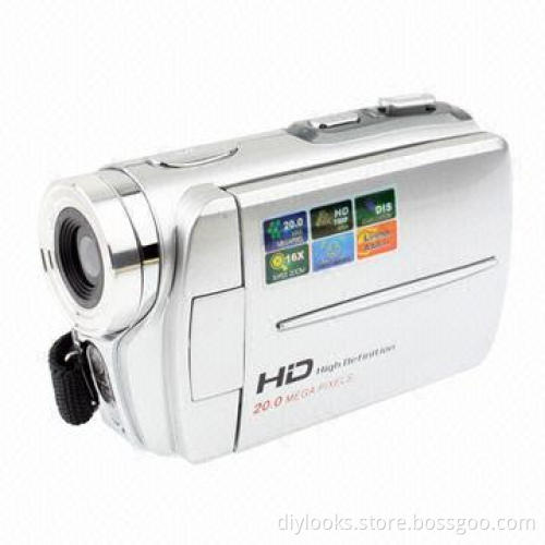 HD 720P 5-megapixel 16X Zoom Digital Video Camera